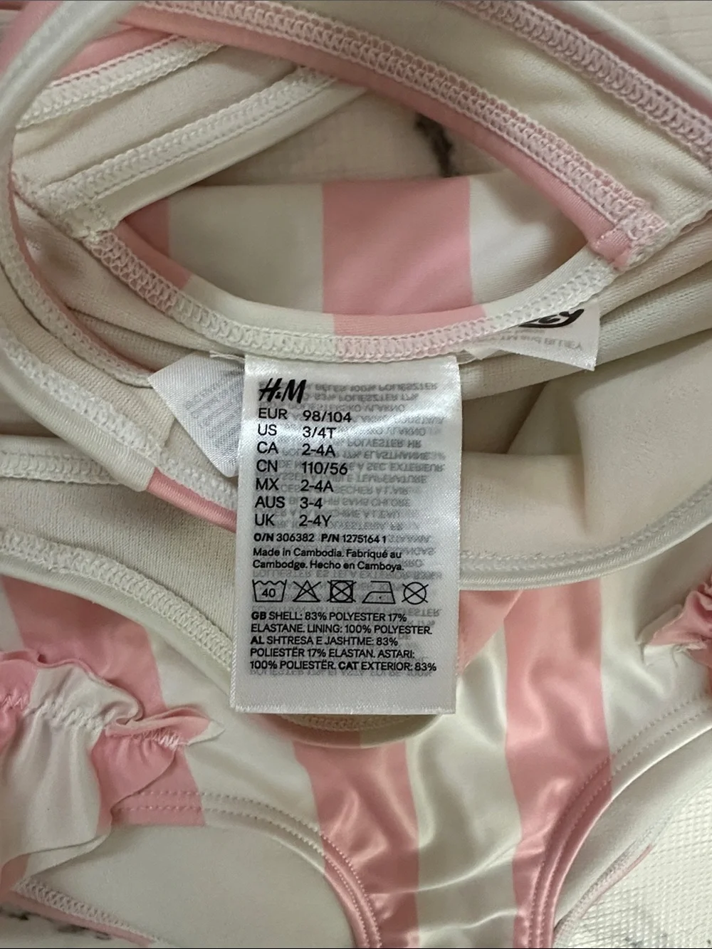 H&M girls one